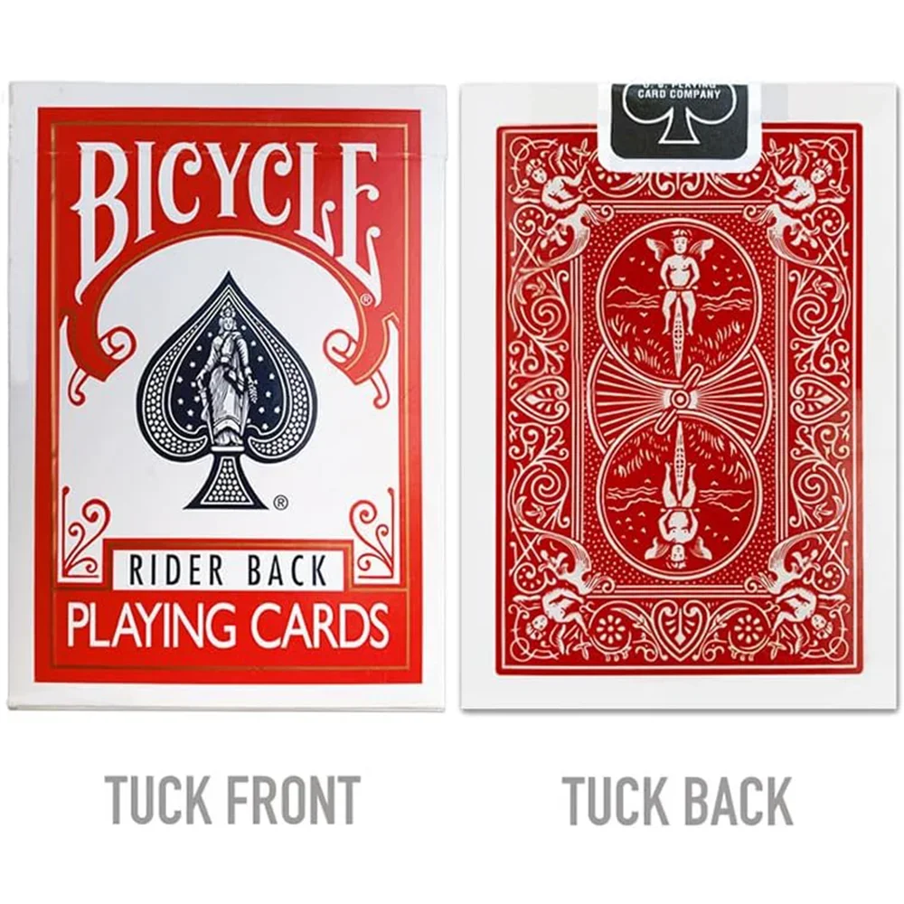 Description Picture 5 of itemBicycle Rider Back Playing Cards Blue Red Regular Deck Card Games Card Magic Trick Magicians Prop