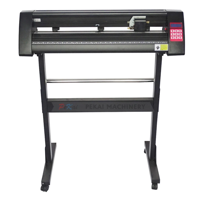 

28 Inch Vinyl Cutting Plotter Cutter Machine Windows Software for Advertisement Craft Design Sign Making W/ LCD Display