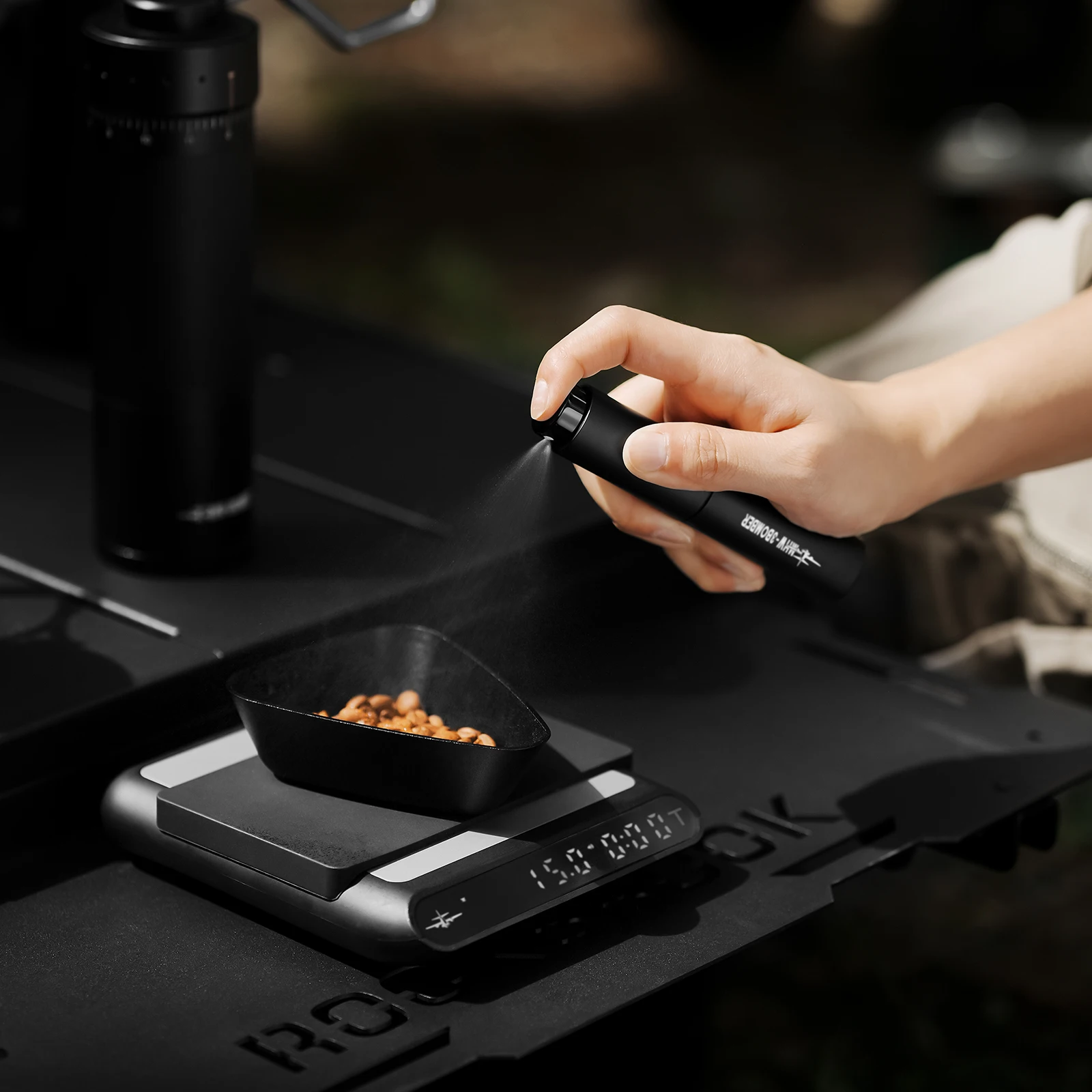 مكيال قهوة فاخر من الألومنيوم