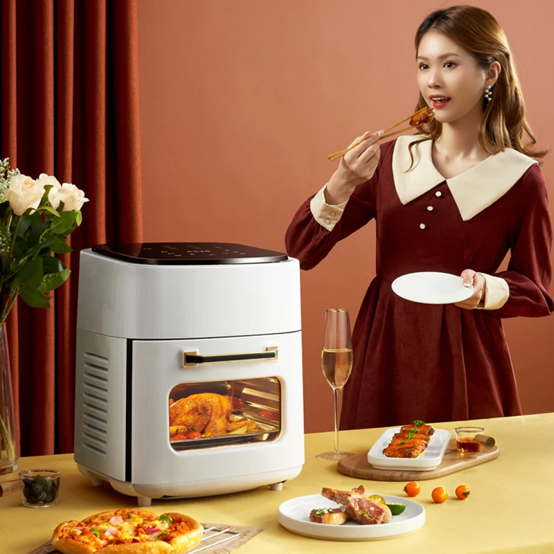 Air Fryer Familiales - Enjoy Large Capacity Cooking with Air Fryer de 6L and the Efficiency of Electric Air Fryer 5