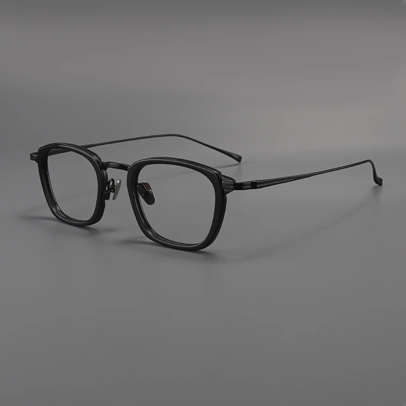Men Reading Glasses Fashion Eyeglass Pure frames glasses Fashion Optical Prescription glasses for men Eyewear Glasses frame Titanium Men's