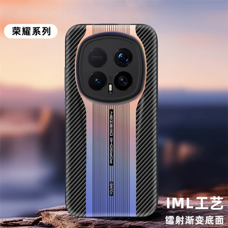 Enhanced Gradient Shockproof Bumper Case - Slim, Hard Shell Design