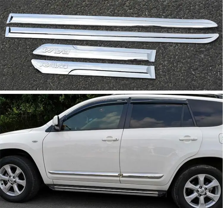 HighQualityABSCHROMECARSIDEDOORBODYPROTECTORMOLDINGCOVERTRIM