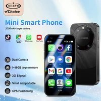 2025 New SERVO P90 3G WCDMA Mini Smartphone Android 8.1 2000mAh 3.0'' Display Small Cellular Mobile Phone Low Price Google Play 1