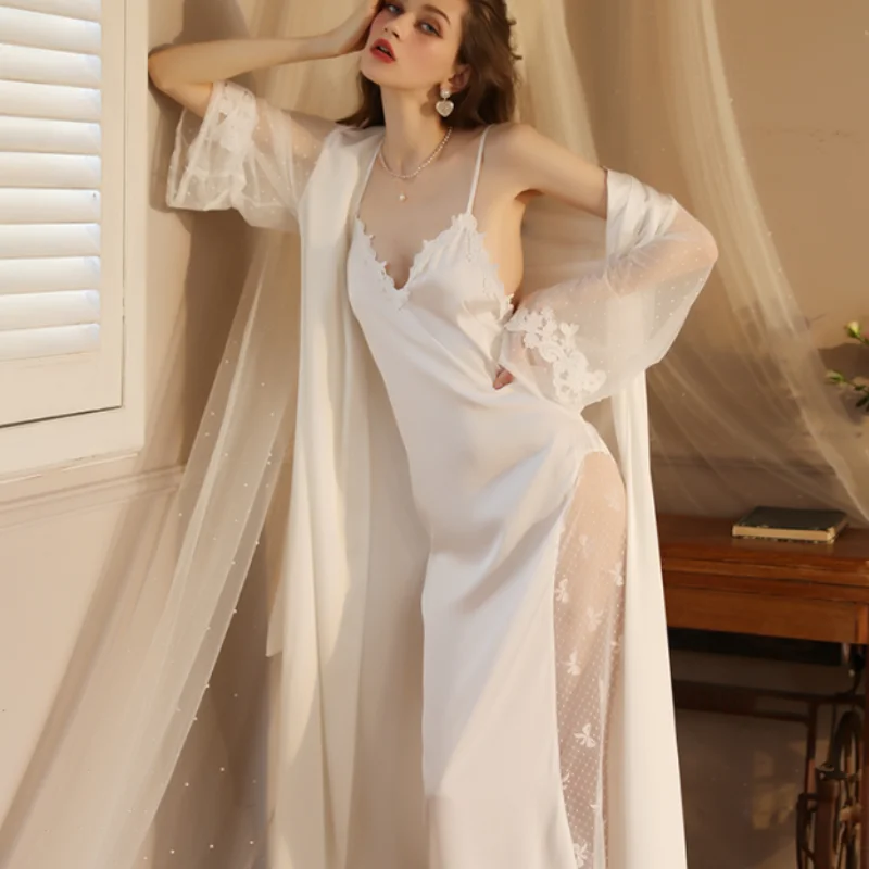 Nightgown Women's Clothing Homewear Shirts Suspenders Summer Thin Comfort Stylish Simple Casual Breathable Relaxed Large Size