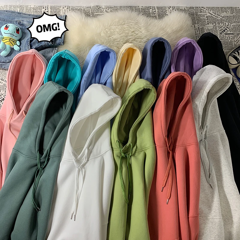 

KAPMENTS Men Harajuku Colorful Cropped Hoodie Y2k Graphic Hoodie Streetwear Pullovers Pink Black Hooded Sweatshirts Tracksuit