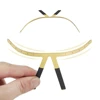 1pcs Metal Eyebrow Tattoo Stencil Ruler Microblading Tattoo Positioning Measure Template Eye Brow Permanent Makeup Tools 3