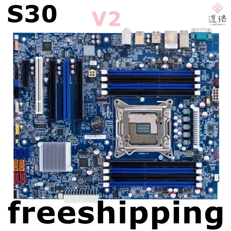 03T6736 For Lenovo Thinkstation S30 Workstation Motherboard Support V2 CPU LGA 2011 X79 DDR3 Mainboard 100% Tested Fully Work 4 03T6736 For Lenovo Thinkstation S30 Workstation Motherboard Support V2 CPU LGA 2011 X79 DDR3 Mainboard 100% Tested Fully Work - Image 2