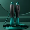 1 set of steel wire rope counting skipping rope cordless weight-bearing skipping rope weight loss fitness equipment sports equip 2
