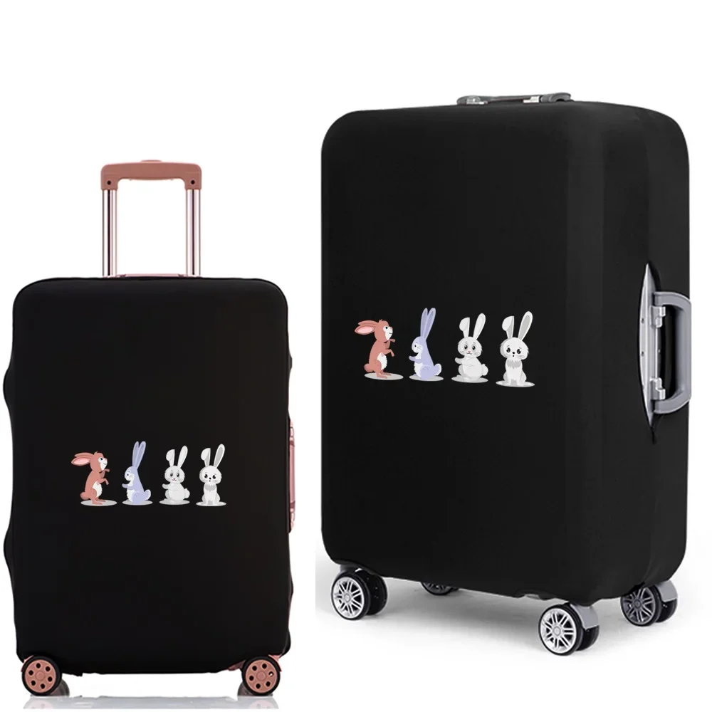 Luggage Protective Cover Thicken Elastic Luggage Dust Case Bag for 18"-28" Travel Suitcases Cartoon Print Travel Accessories
