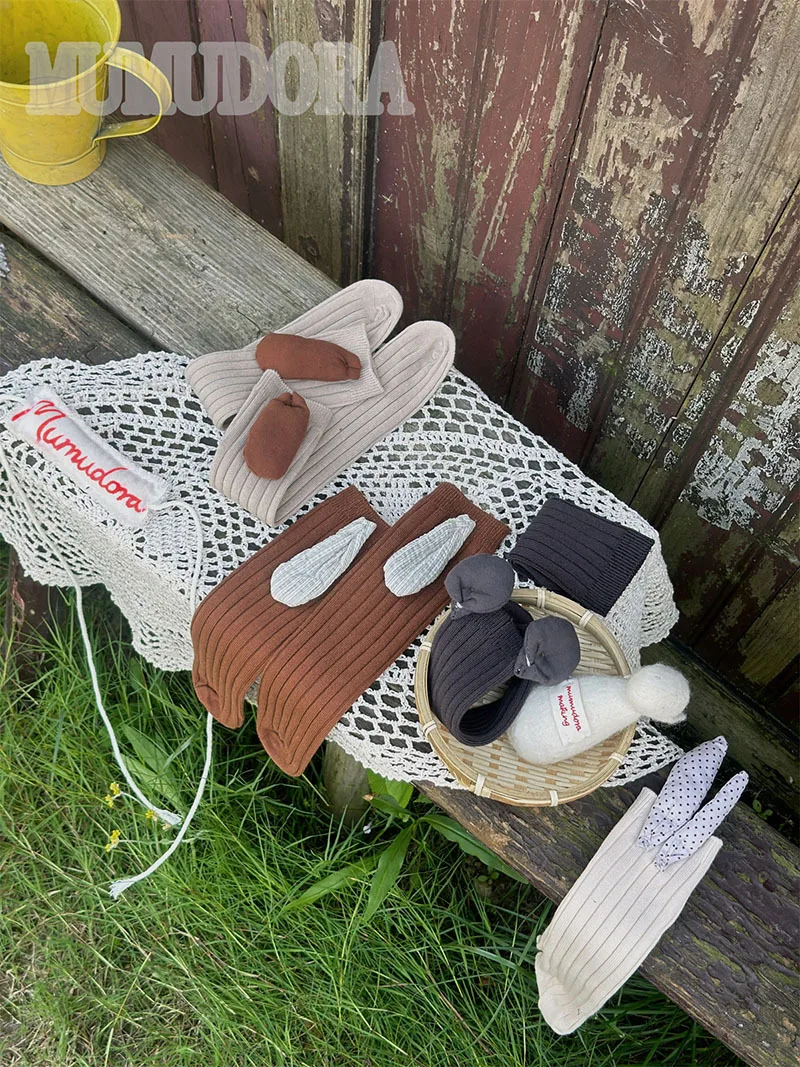 girls stacking socks cute dog ears mid-tube autumn and winter new Korean version accesorios bebe 5 S5344172f47eb4d83b7af1ec5e994db3cI
