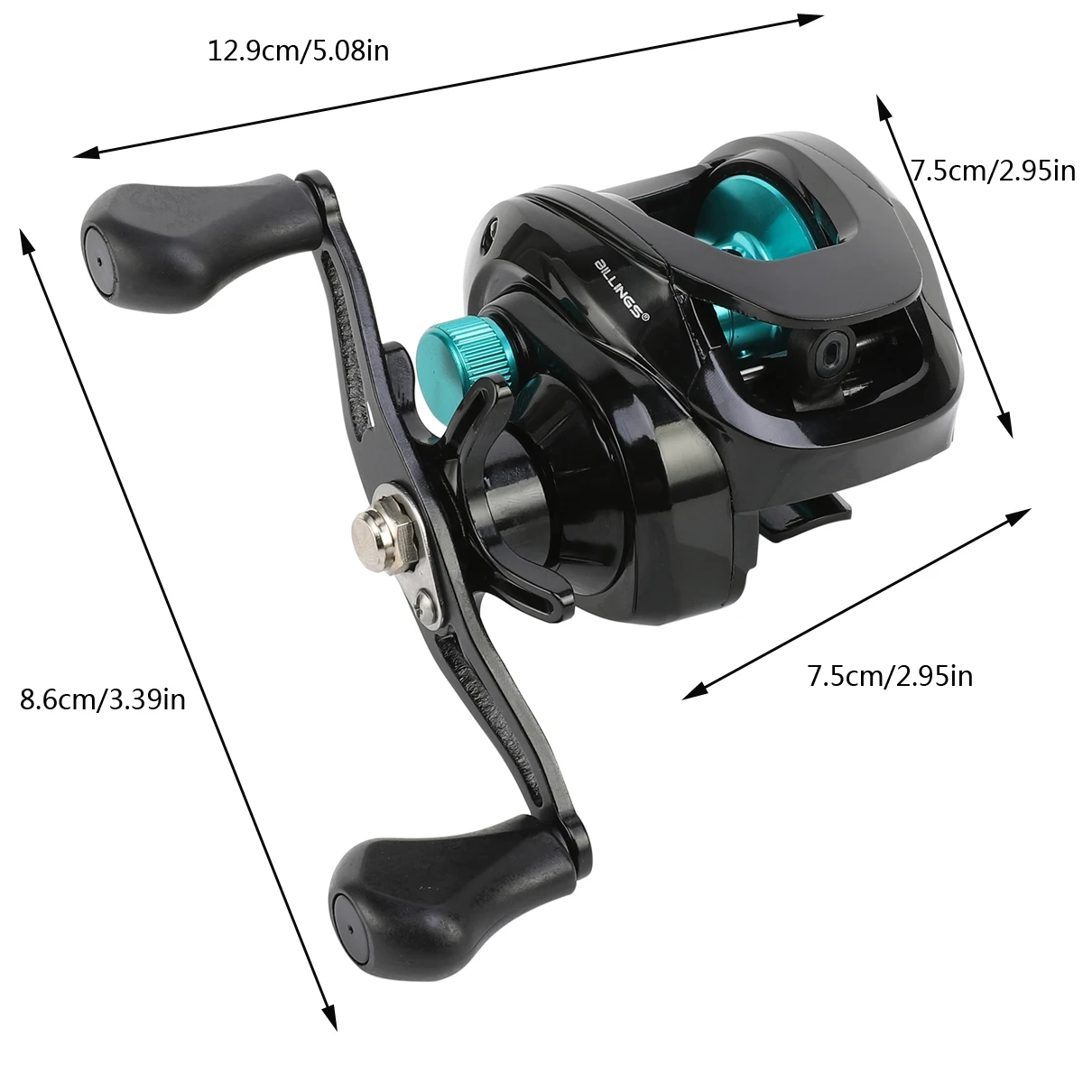 New Aw 200 Series 8kg Max Drag Magnetic Brake System Baitcasting Reel 3+1bb  Saltwater Bass Fishing Reel - Fishing Reels - AliExpress