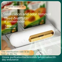 Désodorisant pour réfrigérateur automobile, supporter ficateur d'air domestique, désinfection à l'ozone, stérilisation et maintien au frais 1