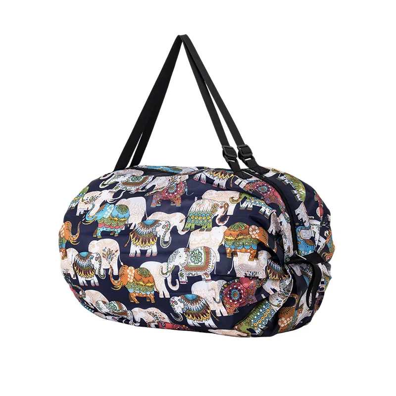Foldable Oxford Fabric Shopping and Travel Bag