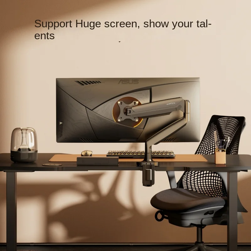 

Large Bearing Display Bracket Mechanical Cantilever Computer Auxiliary Screen Lifting Base Elevated Rack