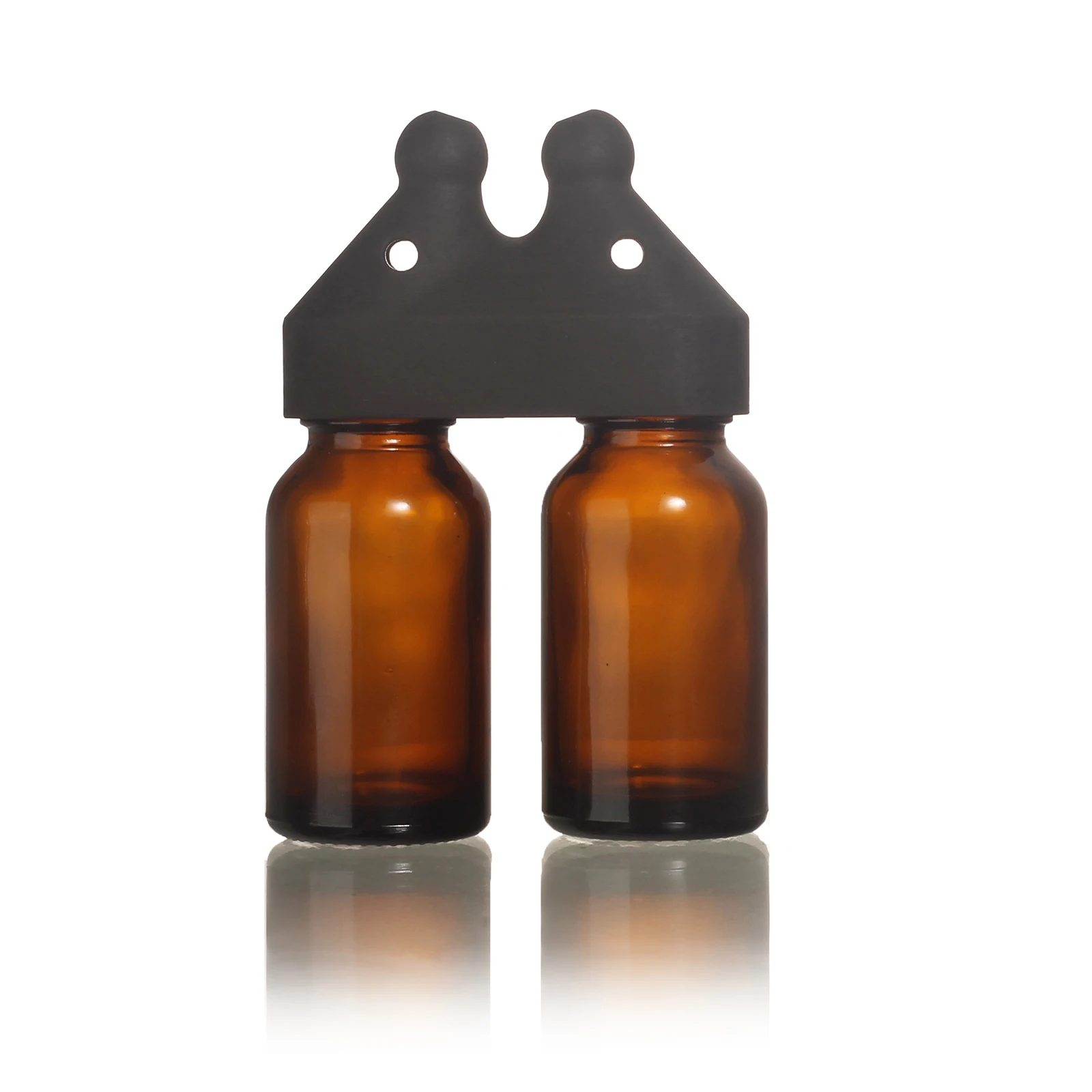 Leakproof Aroma Essential oil Inhaler Cap Black.Double and Sole