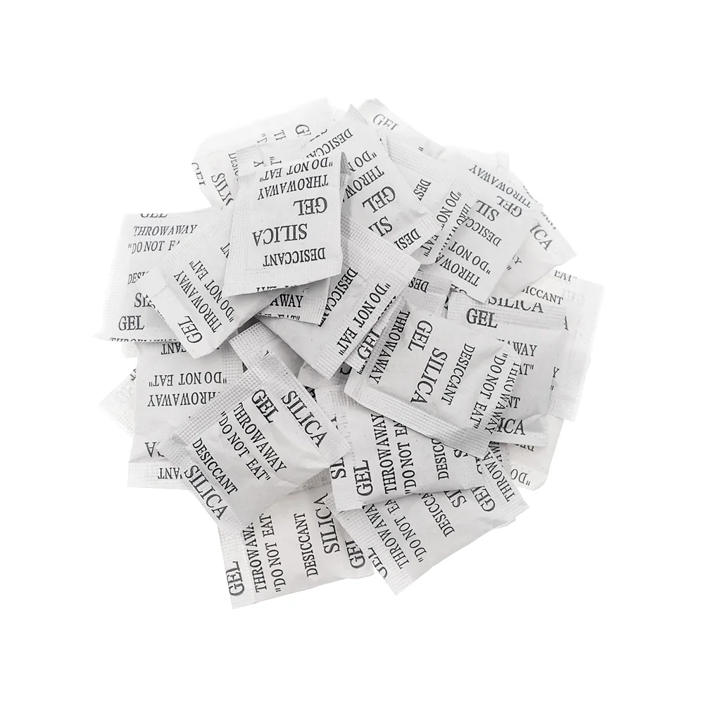 50/100 Packs NonToxic Silica Gel Desiccant Damp Moisture Dehumidifier For Kitchen Room Living