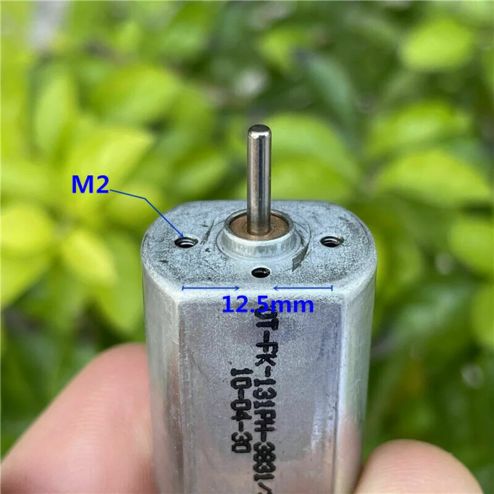 Mabuchi FK-131PH-3831 High-Speed DC Motor - 3V, 20800 RPM, 2mm Shaft (Open Box)