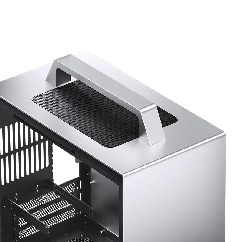 JONSBO T8 PLUS ITX Case Handheld Portable Aluminum Alloy Panel