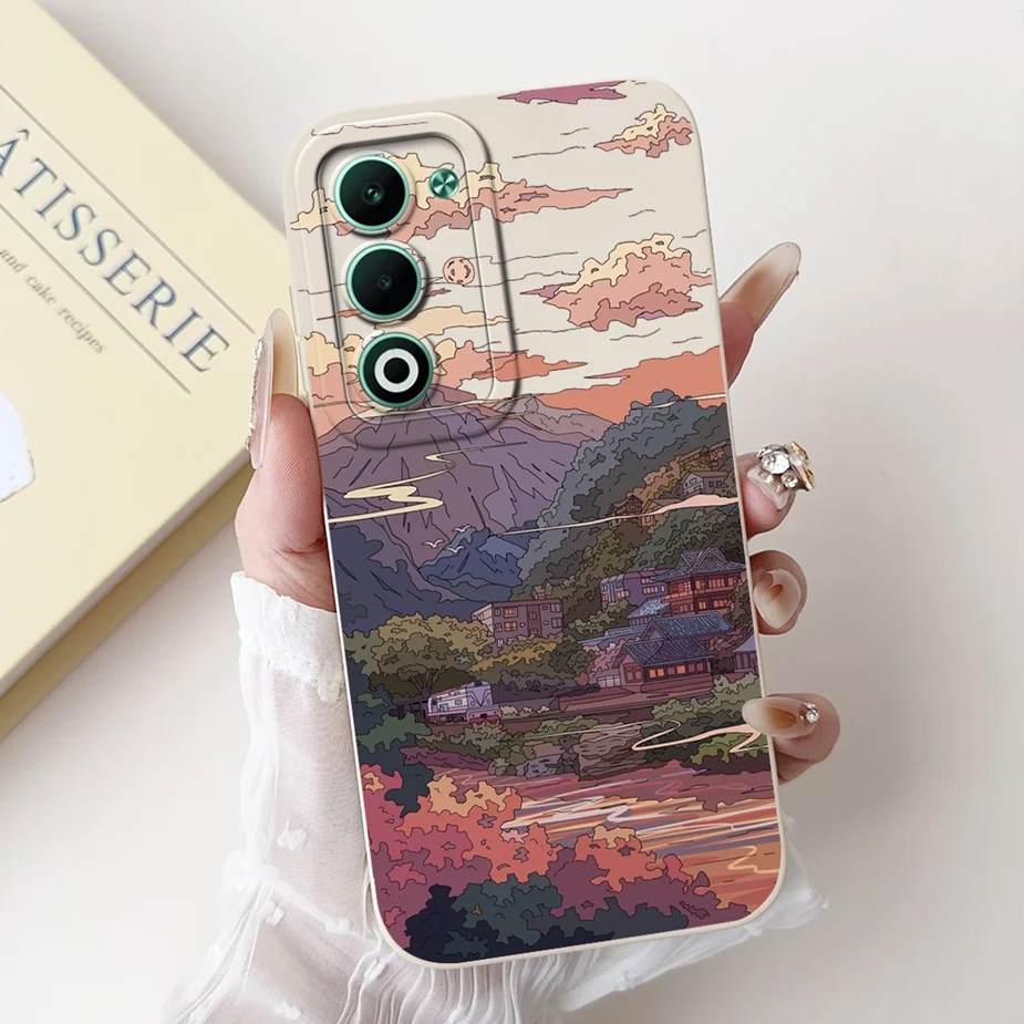 Cute Cat Dinosaur Cartoon Soft Silicone Matte Phone Case