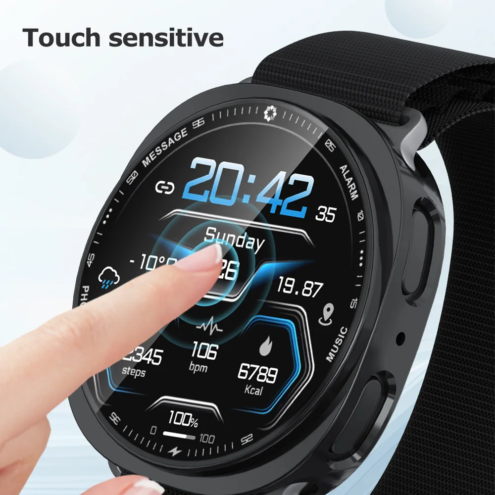 Durable TPU Screen Protector with All-Around Bumper