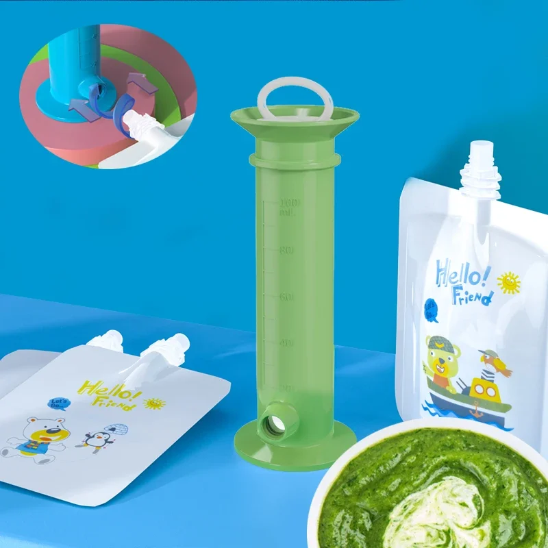 Baby Food Storage Containers Food Pouch for Newborn