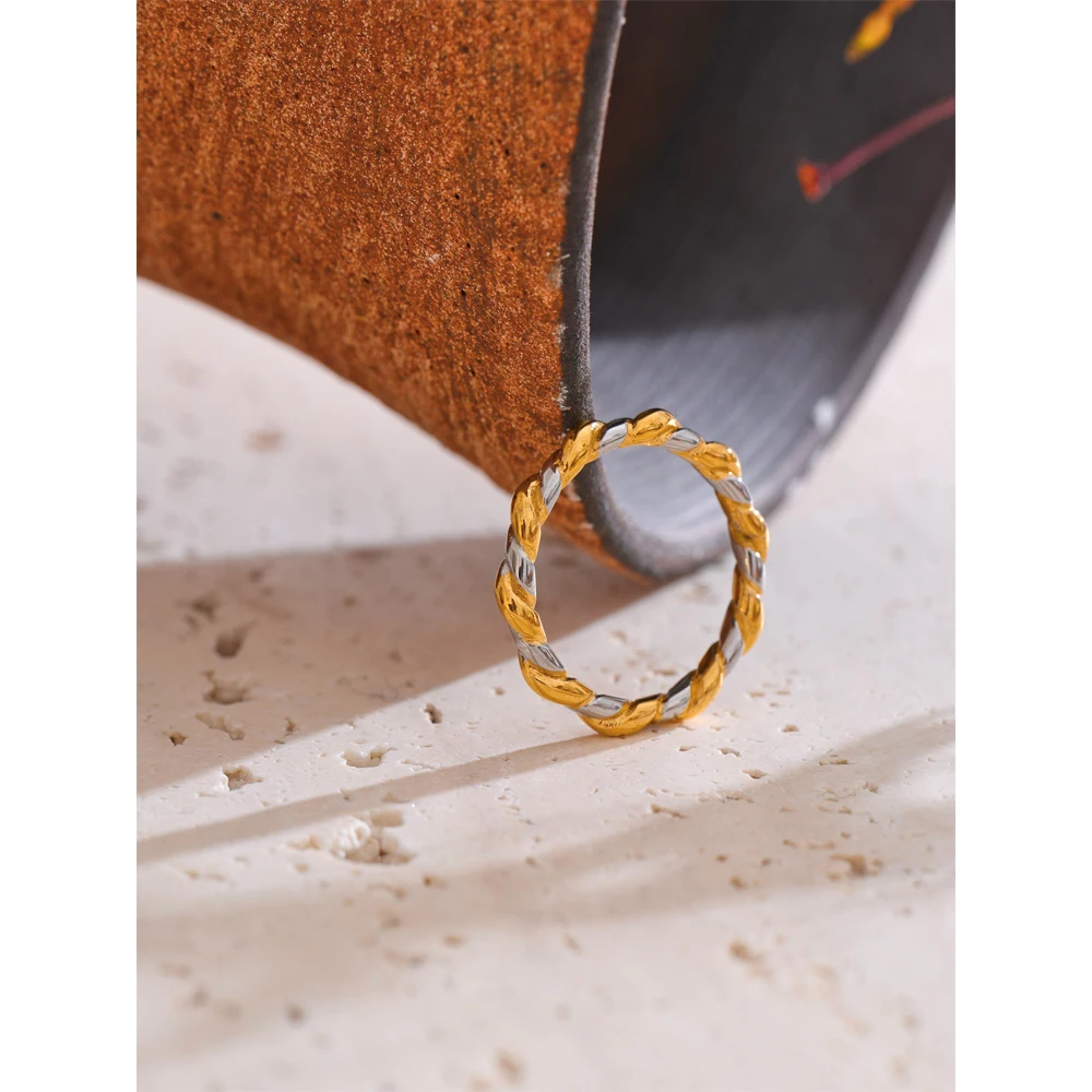 Yhpup Minimalist Mix Finger Ring Women