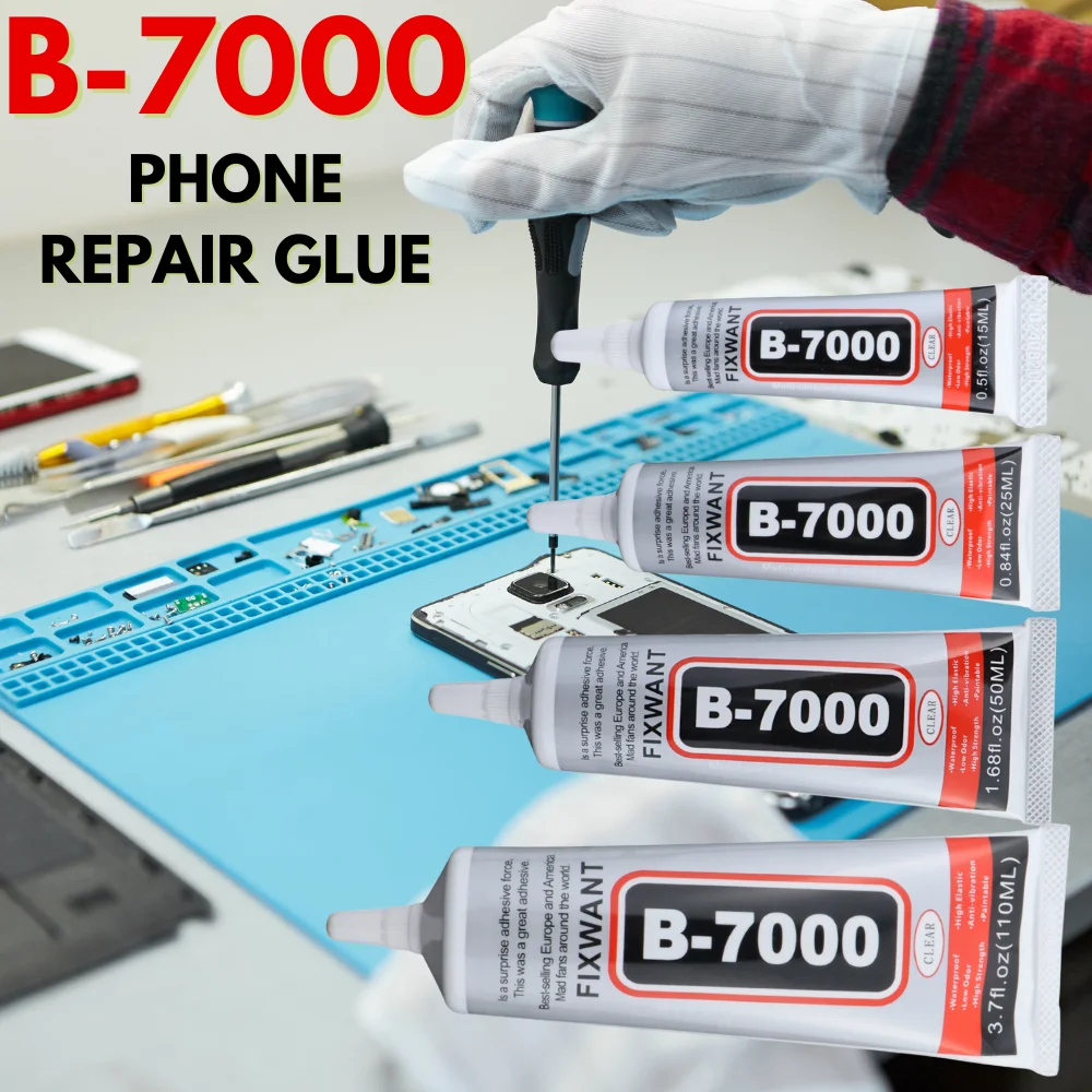 FIXWANT B-7000 Transparent Glue Repair Cell Phone Touch Screen Liquid B7000 Jewelry Craft Fabric Shoes Adhesive 15/50/110ml