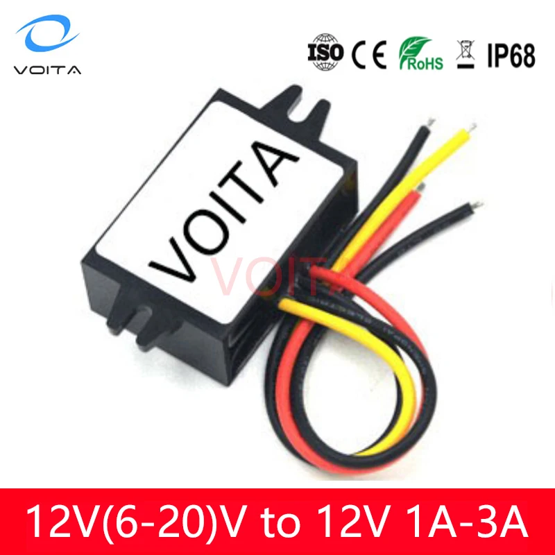 Сделано в Китае высокоэффективный преобразователь постоянного тока с 6-20 до 12 В