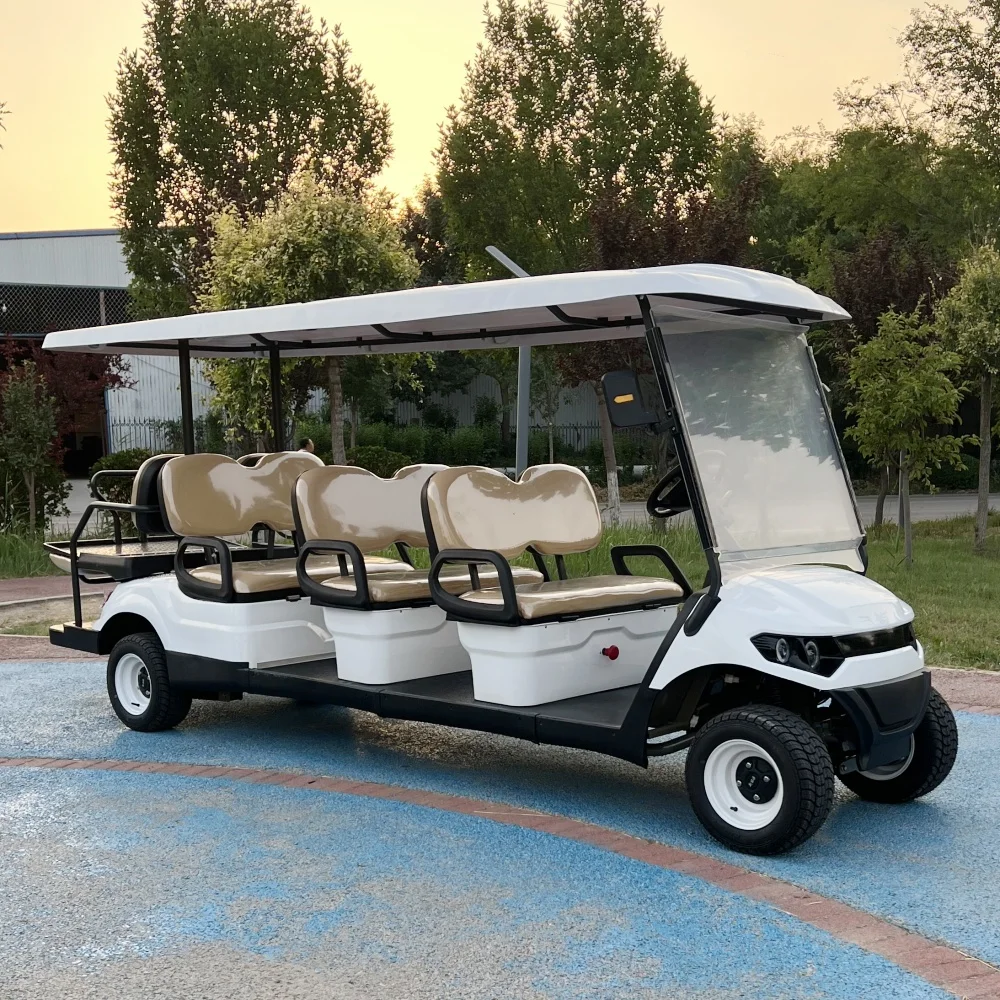 Carro de palos eléctrico, carrito de golf con batería de litio de