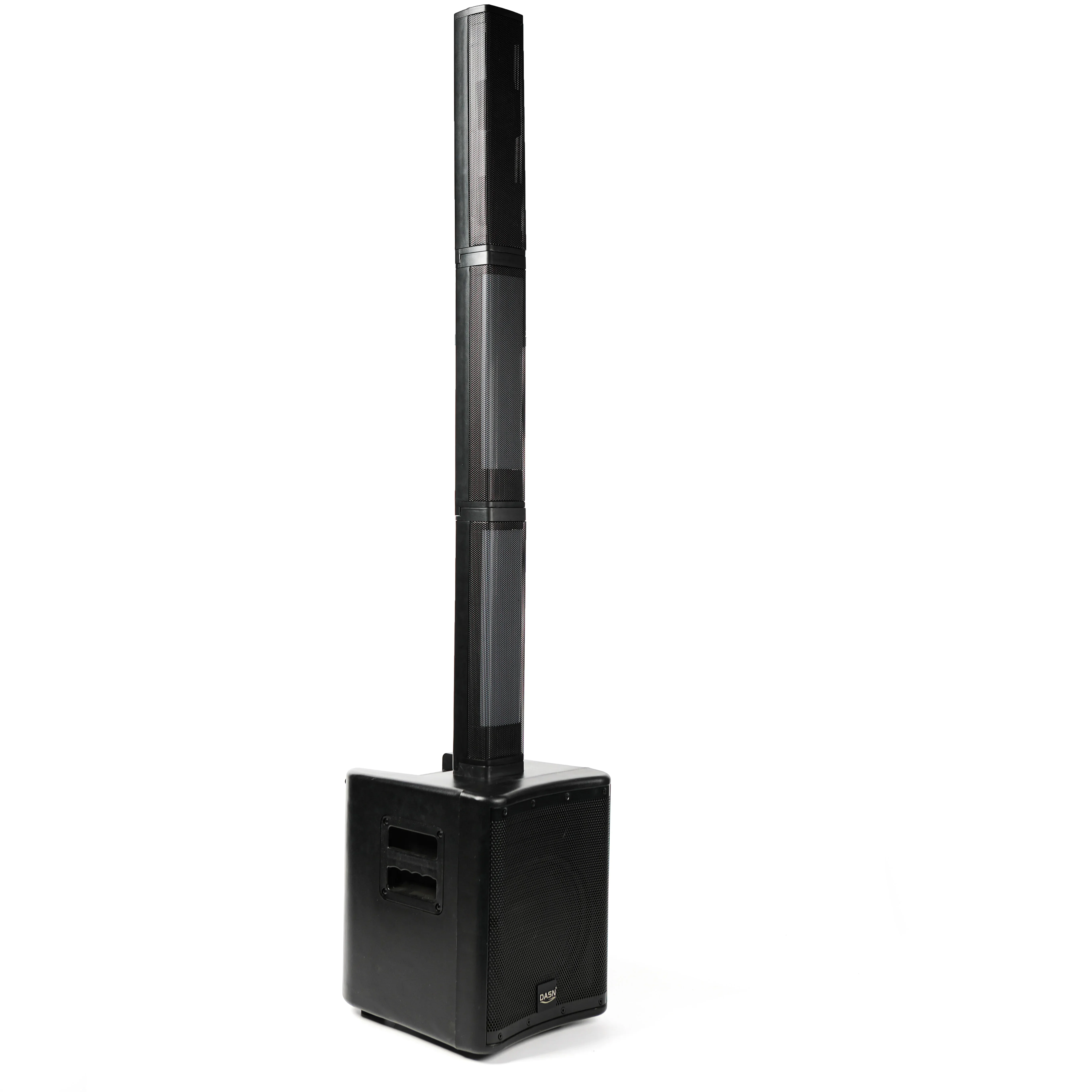

DASN B08-LED15 Unique New Modular Design 300W Class-D Powered Speaker PA System Active Column LED Light Speaker