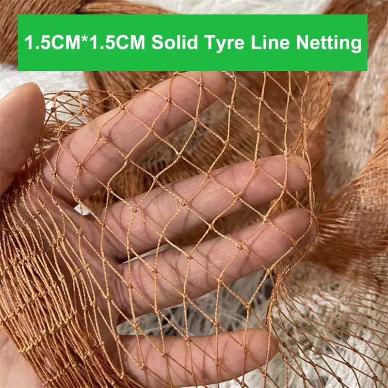 Heavy Duty Tyre Line Netting -Nylon Net Anti Bird Netting Crops Protective Fencing Mesh,Cat Chicken Net Fishing Net Fishing Gear - Image 8