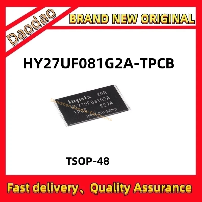 

Quality Brand New HY27UF081G2A-TPCB TSOP-48 128MB FLASH memory chip ic