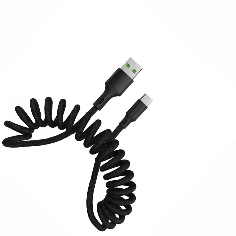 Cavo Usb Elasticizzato Per Iphone 14, Infinix Smart 7, Infinix Zero, Infinix Hot 20 Play, Infinix Hot 20S, Cavo Usb Di Tipo C