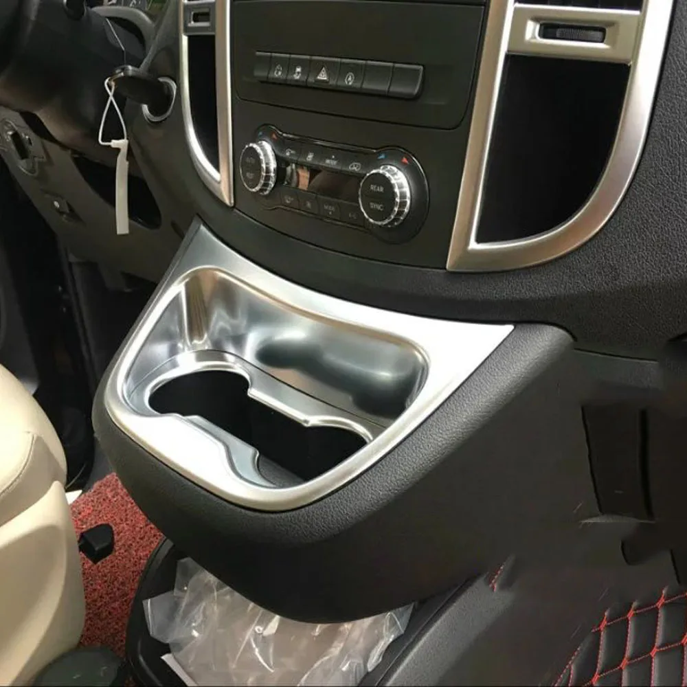 Zentrale Mittelsteuerungs-Klimaanlagen verkleidung für Mercedes-Benz Vito  W447 2014-202 mattes Zubehör - AliExpress