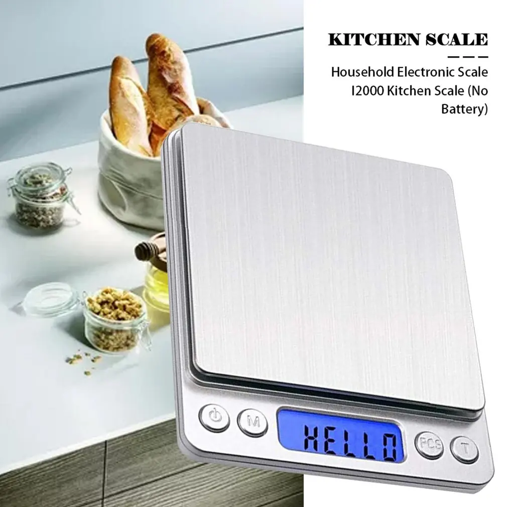 KUBEI Upgraded Larger Size Digital Food Scale Weight Grams and