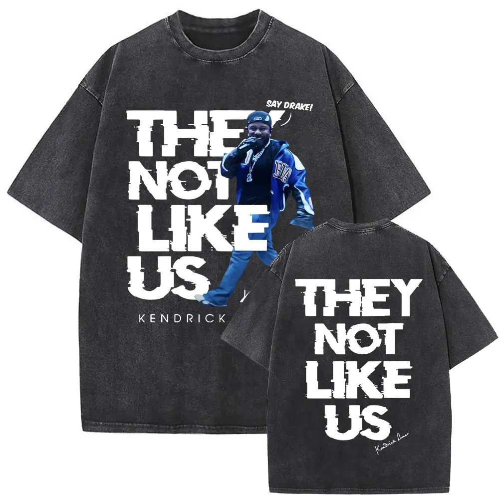 Not Like Us T L 黒 限定Kendrick公式T完売品 Limited Rapper Kendrick Lamar They Not Like Us Washed
