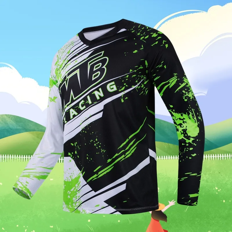 2025 Mtb Jersey Downhill Jersey Racing T-Shirt Bicycle Cycling Motocross Shirt Mountain Bike Polera Mtb Long Sleeve