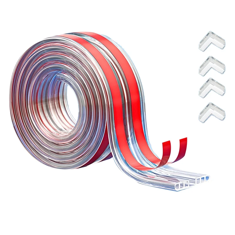 1Set 6 Metres And 4 Corner Protectors Protects Corners And Edges Corners Edges PVC B