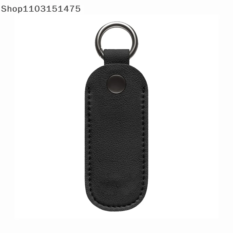 JTZTF Leather U Disk Pouch Key Ring Holder USB Flash Drive Storage Bag Pendrive Protective Cover Memory Stick Case