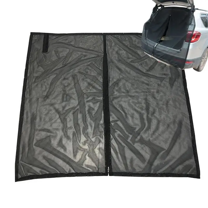 

Car Window Screen Magnetic Camping Tailgate Shade Rear Window Sun Shade Privacy Shield Interior Windshield Protection Accessory