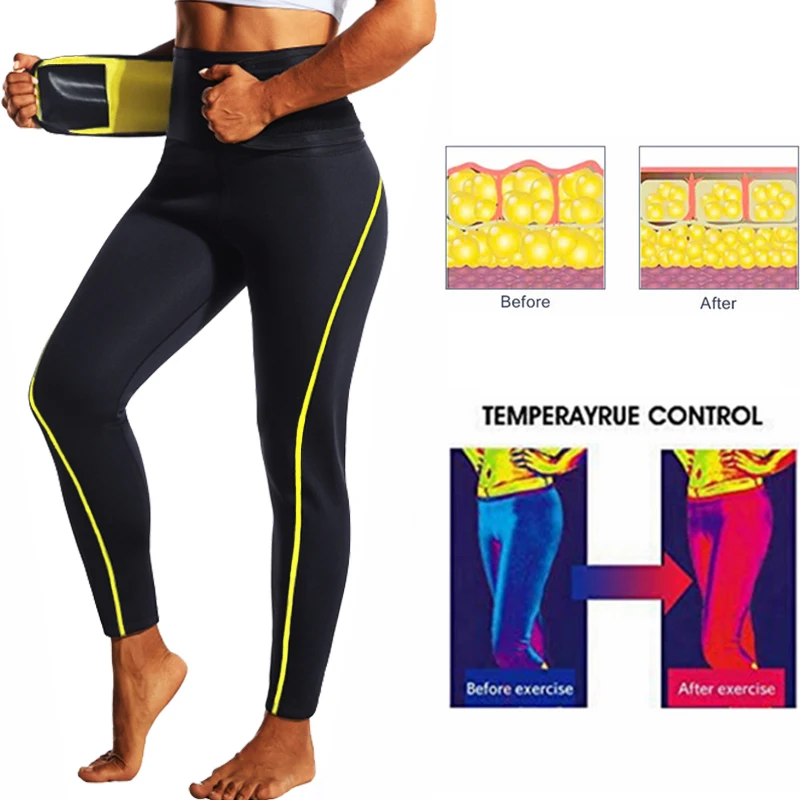 Damen Shapewear Figurformender Shapewear mit Sauna-Effekt und Taillengürtel, Shapewear für das Training im Fitnessstudio_voghion.com