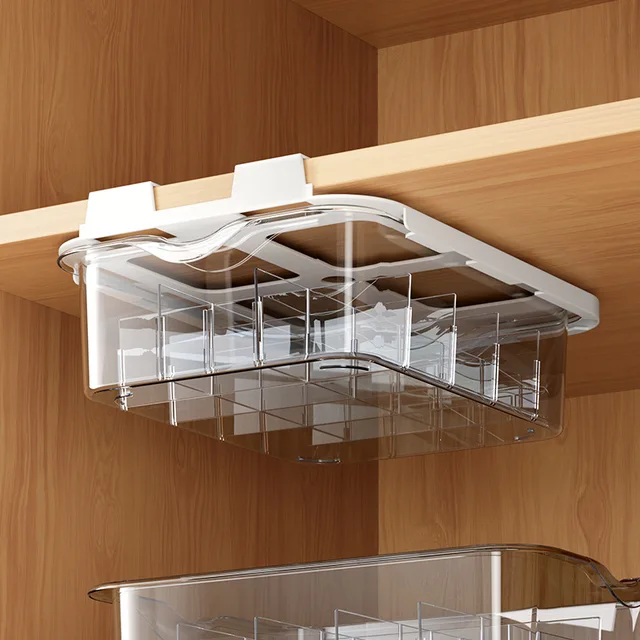 Fiókos Típusú Fehérnemű Tároló Doboz Szekrény Zokni Szervező Háztartás Többfunkcionális Asztal Kihúzható - Image 2