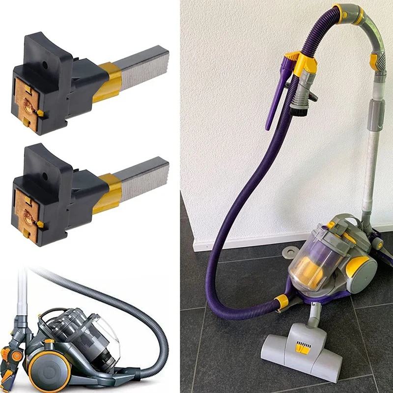 10PcsMachineCarbonBrushesWithHoldersForDysonDC05DC07DC08