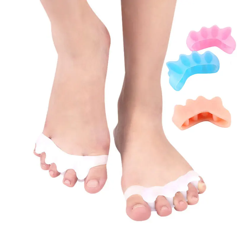 2pcs=1pair New Protective Toes Separator Suitable Bunion Corrector