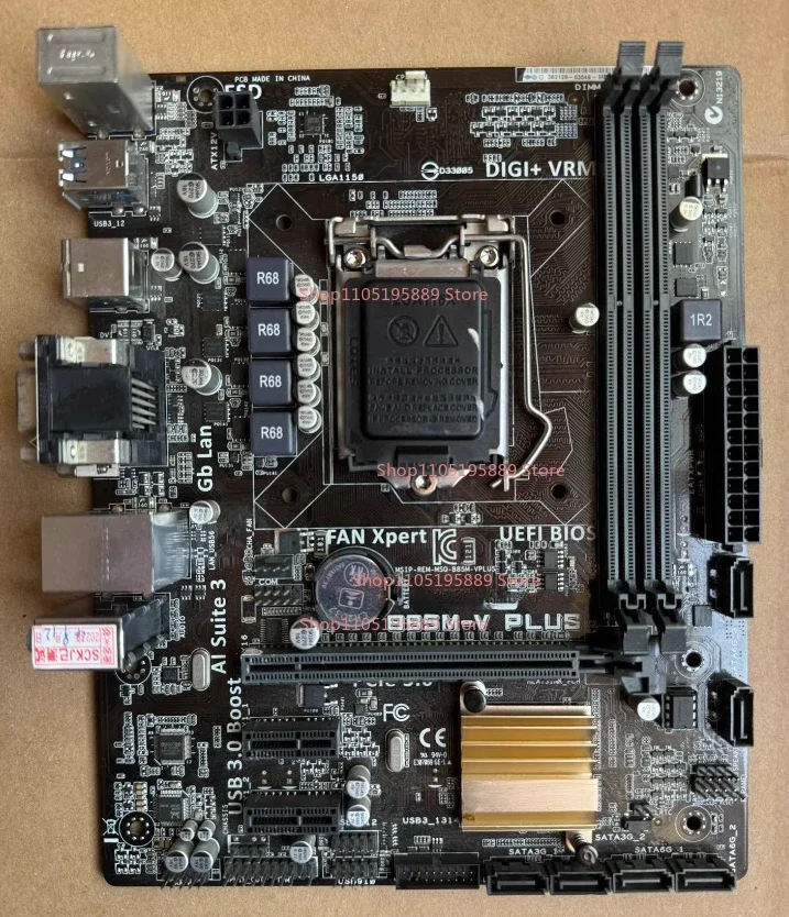 Asus B85m-v Plus Lga1150용, 인텔 4세대 프로세서 및 DDR3 메모리..
