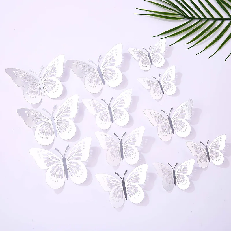 Butterfly Cake Toppers - Assorted Colors for Celebrations and DIY Decor