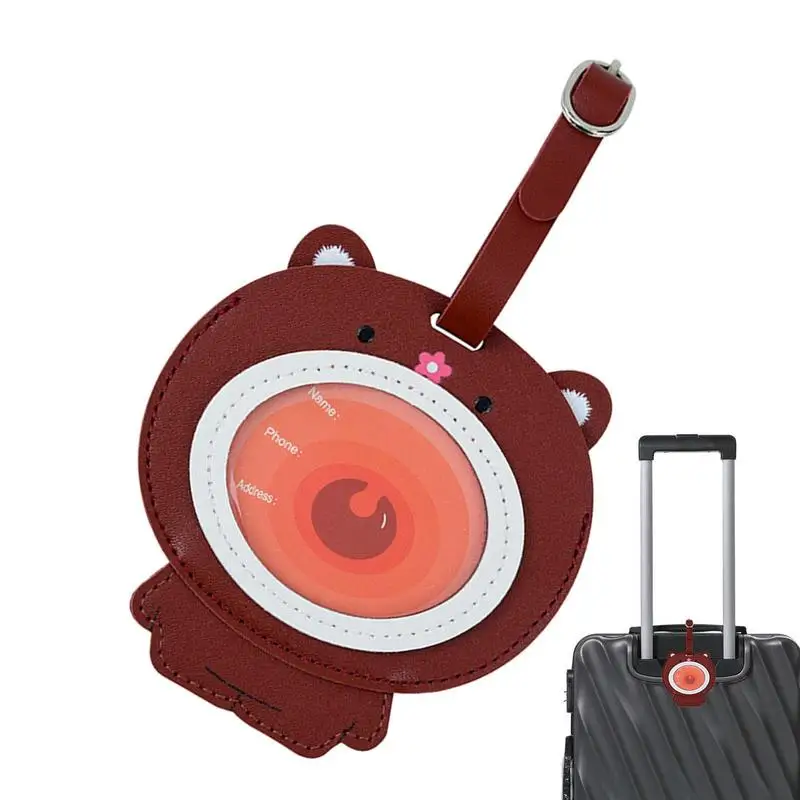 Luggage Tags For Suitcases Luggage Identifiers Cartoon Suitcase Decorations Beautiful Backpack Decorations Travel Accessories