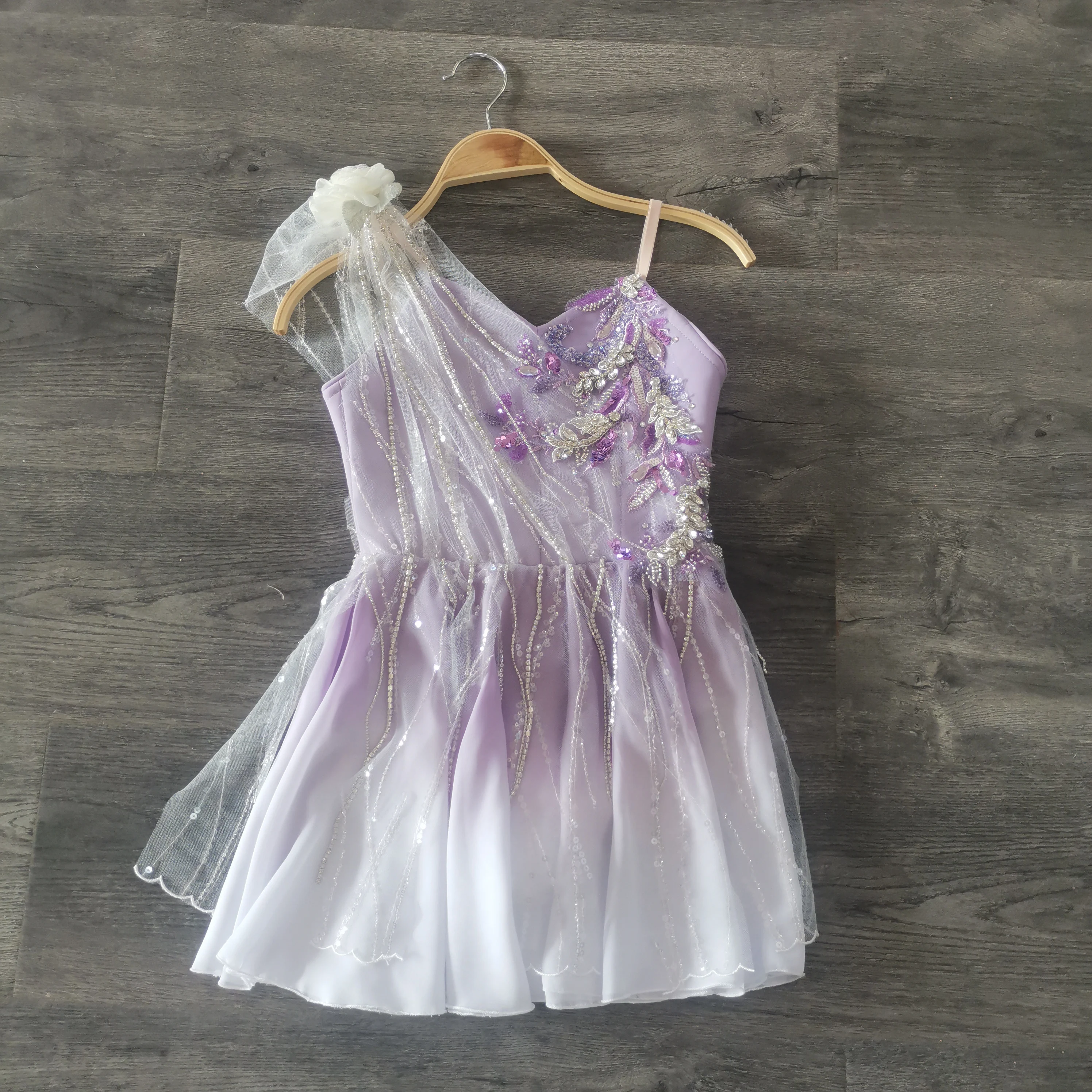 Hot Sale Kids Girls Custom Size Custom Color Performance Wear Ballet Dance  Dress Chiffon Lyrical Costumes - AliExpress
