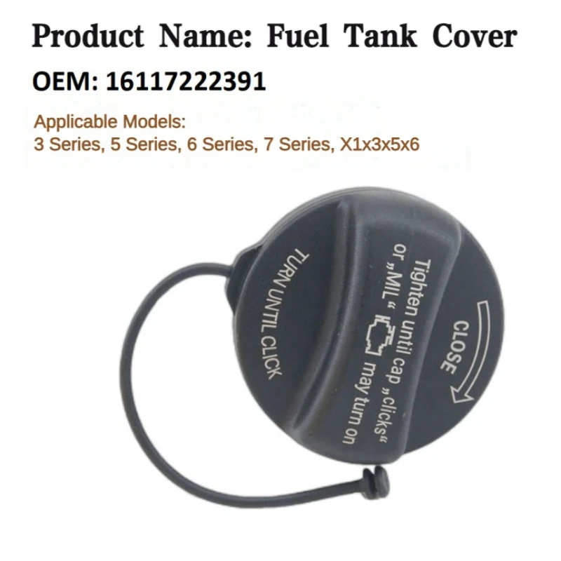 Fuel Tank Cap Assembly for BMW E Series F Series